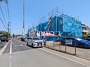 接道状況および現場風景　【立川市幸町5丁目】