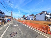接道状況および現場風景　【立川市幸町5丁目】