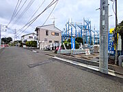 接道状況および現場風景　【三鷹市井口5丁目】