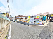 接道状況および現場風景　【板橋区成増4丁目】