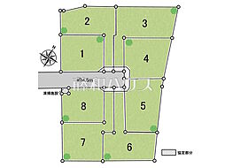清瀬市旭が丘3丁目 全8区画 建築条件付き売地 3号地