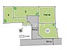 区画図：【4号地】全体区画図　【練馬区早宮2丁目】