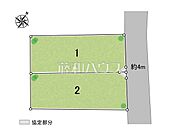 全体区画図　【狛江市東野川1丁目】