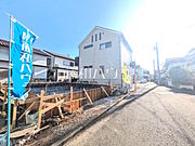 接道状況および現場風景　【東大和市中央1丁目】