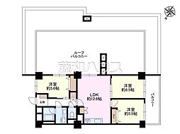 アイビハイツ調布 3LDKの間取図画像