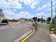 接道状況および現場風景　【小平市上水南町3丁目】
