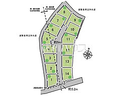 昭島市宮沢町2丁目　全14区画　建築条件付売地 1号地