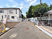 接道状況および現場風景　【練馬区大泉学園町6丁目】