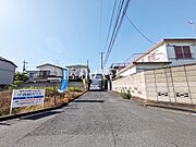 接道状況および現場風景　【狛江市駒井町1丁目】