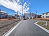 外観：接道状況および現場風景　【日野市神明1丁目】