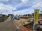 接道状況および現場風景　【調布市若葉町2丁目】