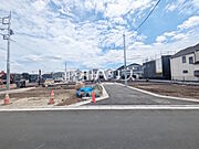 接道状況および現場風景　【西東京市泉町2丁目】