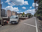 接道状況および現場風景　【小金井市緑町3丁目】
