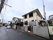 接道状況および現場風景　【調布市西つつじケ丘1丁目】