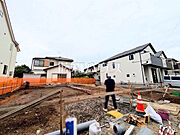 ≪現地外観≫京王線「中河原」駅 徒歩17分！全2棟の新築分譲住宅が誕生します☆【府中市四谷3丁目】