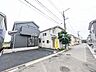 外観：2号棟　接道状況および現場風景　【清瀬市下清戸1丁目】