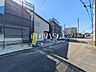 外観：接道状況および現場風景　【日野市石田1丁目】