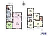 間取り：2号棟　間取図　【八王子市富士見町】