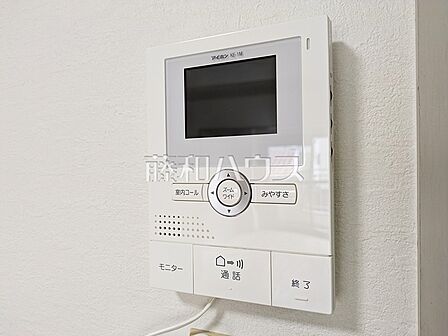 TVモニター付インターフォン　【日野台ハイツ】 防犯に役立つTVモニター付インターフォン