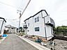 外観：2号棟　接道状況および現場風景　【清瀬市下宿2丁目】