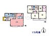 間取り：178号棟　間取図　【八王子市長房町】