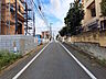 外観：接道状況および現場風景　【杉並区上井草2丁目】