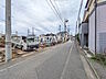 外観：接道状況および現場風景　【国立市東3丁目】