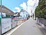 外観：接道状況および現場風景　【練馬区三原台1丁目】