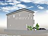 その他：1号地　建物プラン例・北西（パース・外観）　【小平市小川町1丁目】