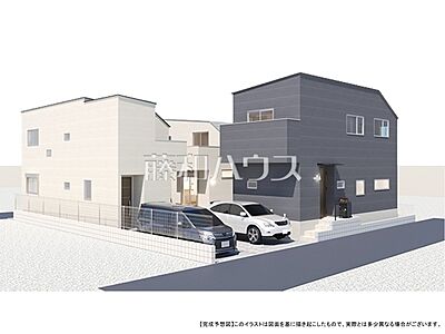 外観:完成予想図(外観) 【国分寺市戸倉1丁目】 外観:完成予想図(外観) 【国分寺市戸倉1丁目】