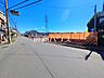 外観：接道状況および現場風景　【東村山市恩多町5丁目】