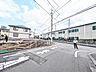 外観：2号棟　接道状況および現場風景　【八王子市上野町】