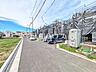 外観：接道状況および現場風景　【昭島市中神町2丁目】