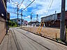 外観：接道状況および現場風景　【八王子市楢原町】