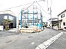 外観：接道状況および現場風景　【東村山市諏訪町2丁目】 見学はしたいけど、なかなか時間が取れない・・・そんな方に出勤前や仕事終わりにマイホームを見学できるサポートをいたします。