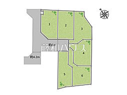 所沢市上新井2丁目 全6区画 宅地分譲 6号地
