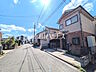 外観：接道状況および現場風景　【東大和市中央4丁目】