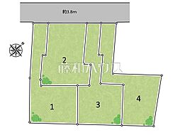 三鷹市牟礼6丁目 全4区画 建築条件付き売地 3号地