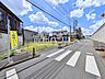 外観：接道状況および現場風景　【日野市百草】