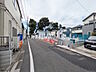 外観：接道状況および現場風景　【練馬区高松6丁目】