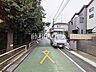 外観：接道状況および現場風景　【中野区白鷺2丁目】