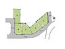 区画図：【4号地】全体区画図　【八王子市楢原町】