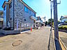 外観：接道状況および現場風景　【小金井市貫井南町1丁目】