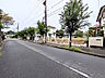 外観：接道状況および現場風景　【日野市三沢2丁目】