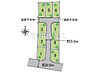 区画図：【4号地】全体区画図　【東村山市恩多町1丁目】