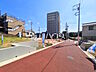 外観：接道状況および現場風景　【和光市白子2丁目】
