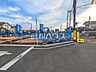 外観：1号棟　接道状況および現場風景　【昭島市緑町2丁目】
