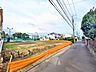 外観：接道状況および現場風景　【小平市学園西町3丁目】