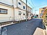 外観：接道状況および現場風景　【東久留米市金山町1丁目】