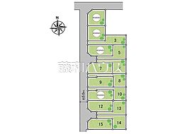 小平市小川町2丁目　全15区画　建築条件付売地 14号地